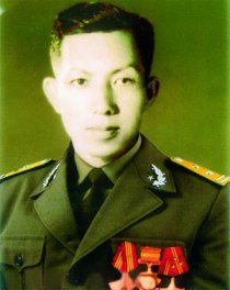 Ông Đặng Văn Việt thời lính.